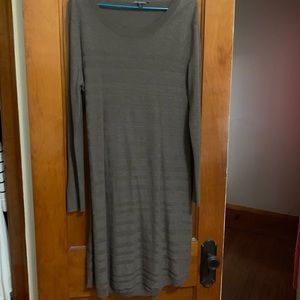 Long sleeve sweater dress